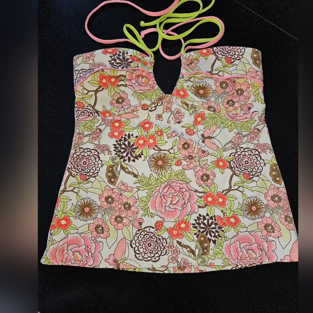 Lucky Brand Bathing  tankini & bottom set